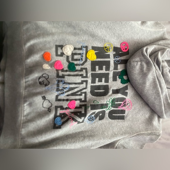 PINK gray jacket (M) - Picture 2 of 2